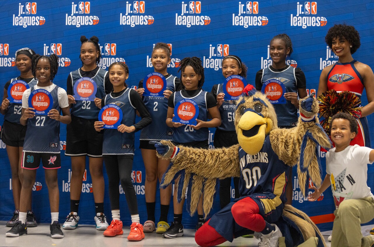 Photos: Pelicans host third annual Jr. NBA and Jr. WNBA Leagues ...