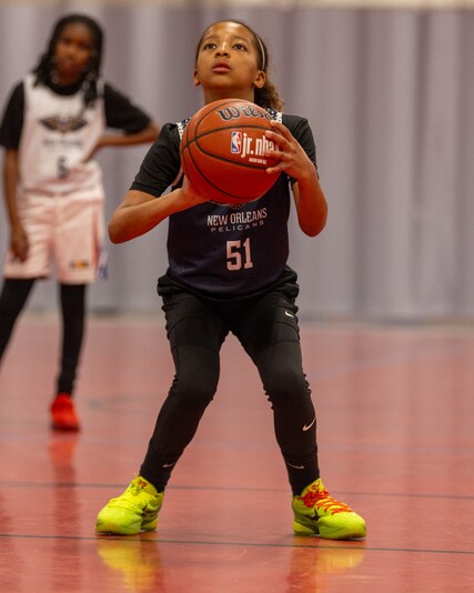 Photos: Pelicans host third annual Jr. NBA and Jr. WNBA Leagues ...