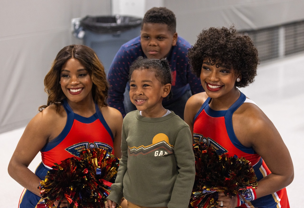 Photos: Pelicans host third annual Jr. NBA and Jr. WNBA Leagues ...