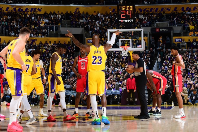 Photos: Pelicans at Lakers | Game Action 3/4/25 Photo Gallery