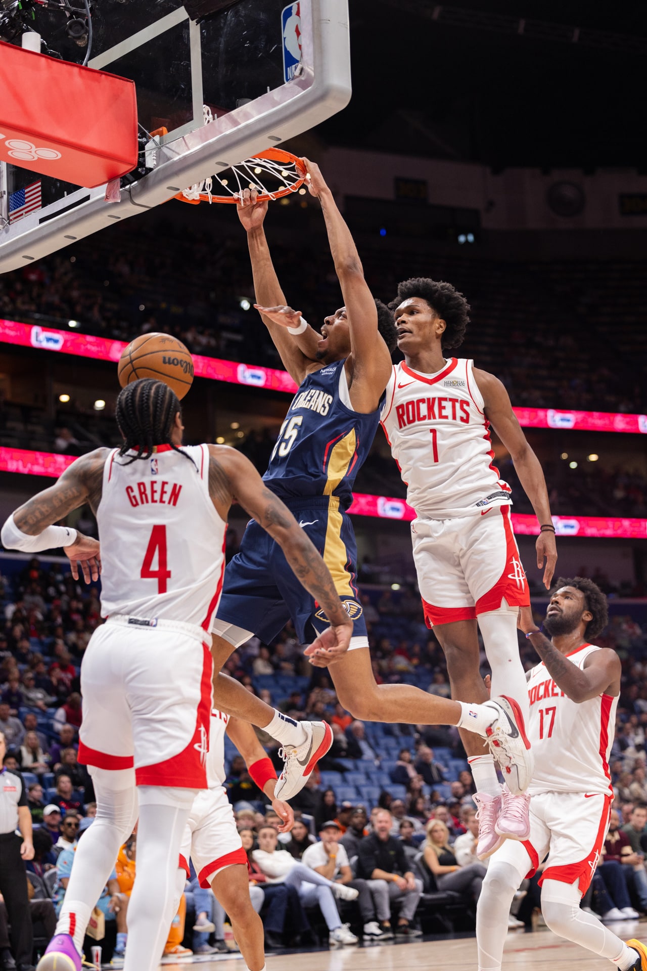 Photos: Pelicans vs. Rockets | Game Action 3/6/25 | New Orleans Pelicans