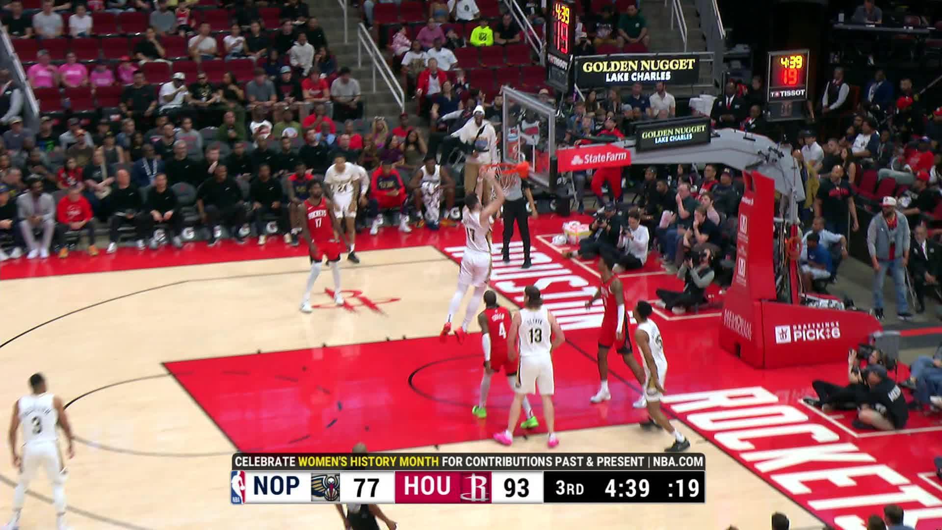 New Orleans Pelicans vs Houston Rockets Mar 8, 2025 Game Details