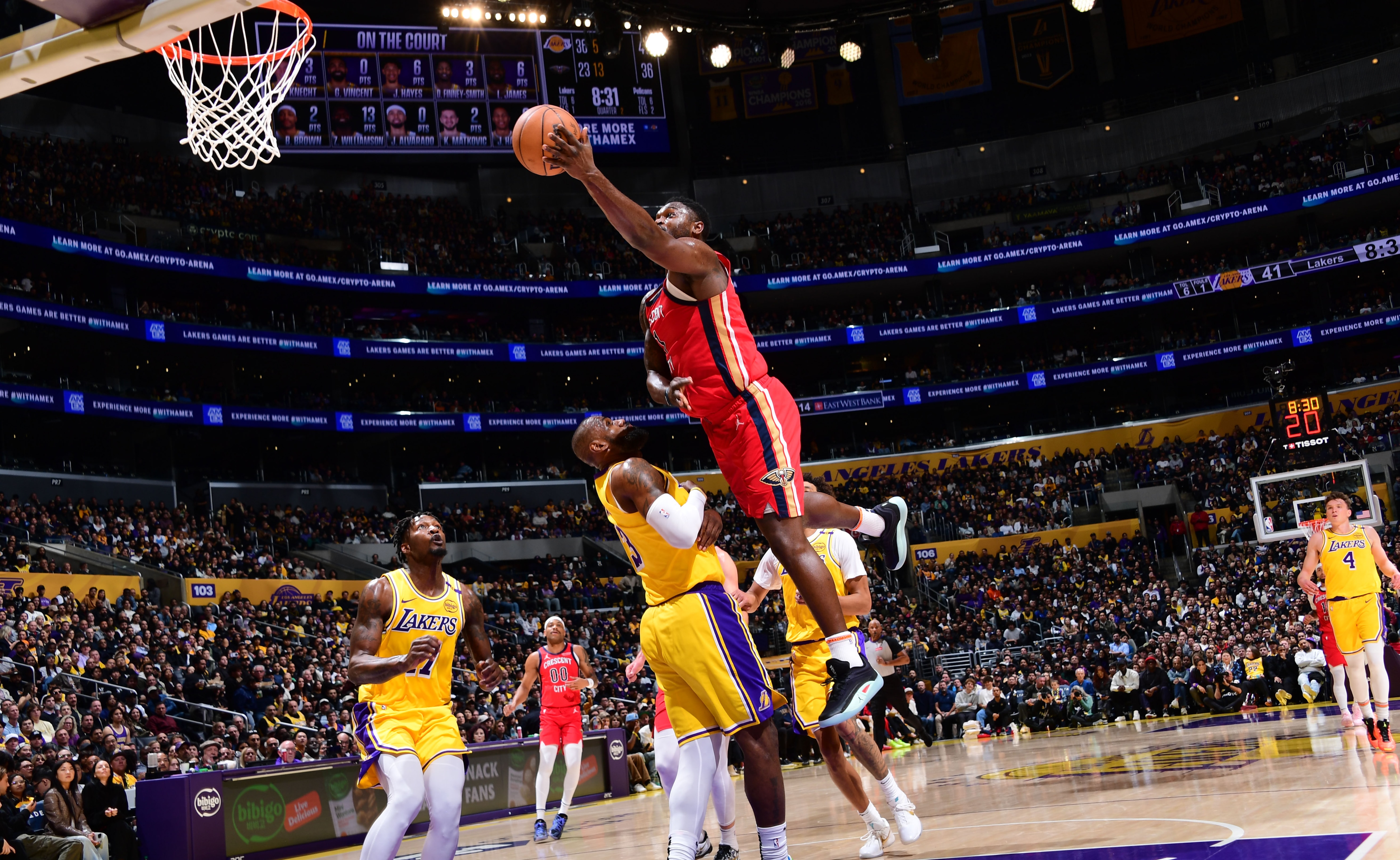 Lakers 136, Pelicans 115: Zion Williamson 37 points | Postgame wrap ...