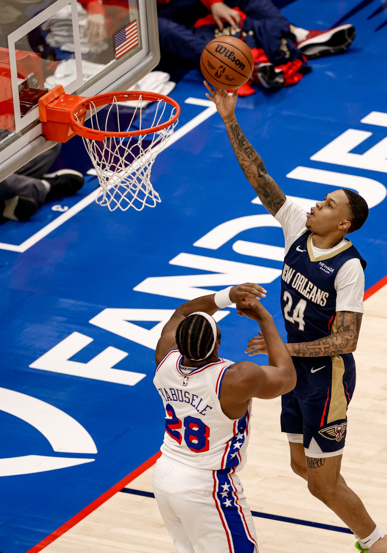 Photos: Jordan Hawkins 2024-25 Season Recap | New Orleans Pelicans
