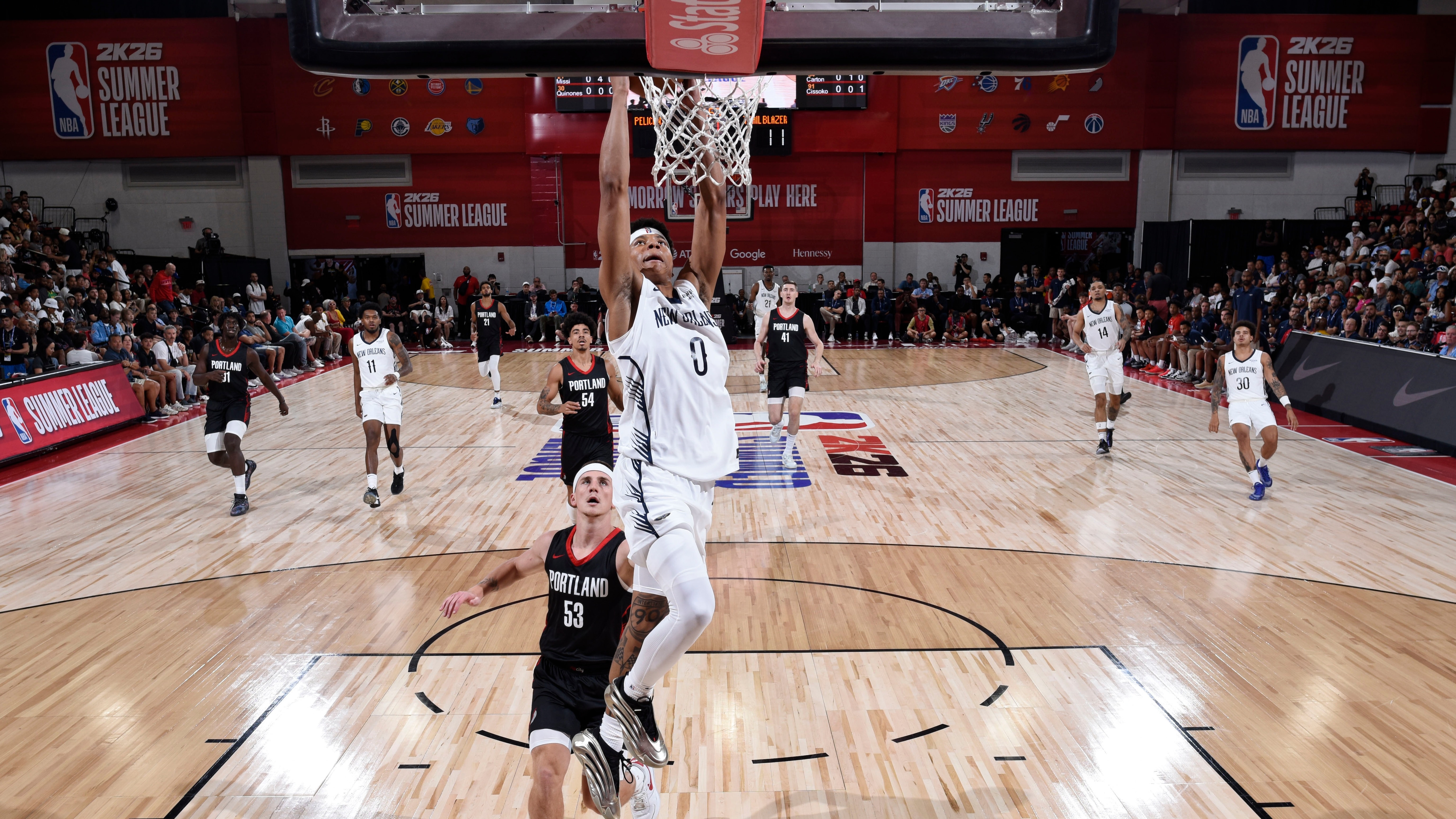 Trail Blazers 93, Pelicans 87: Antonio Reeves 18 points | Summer