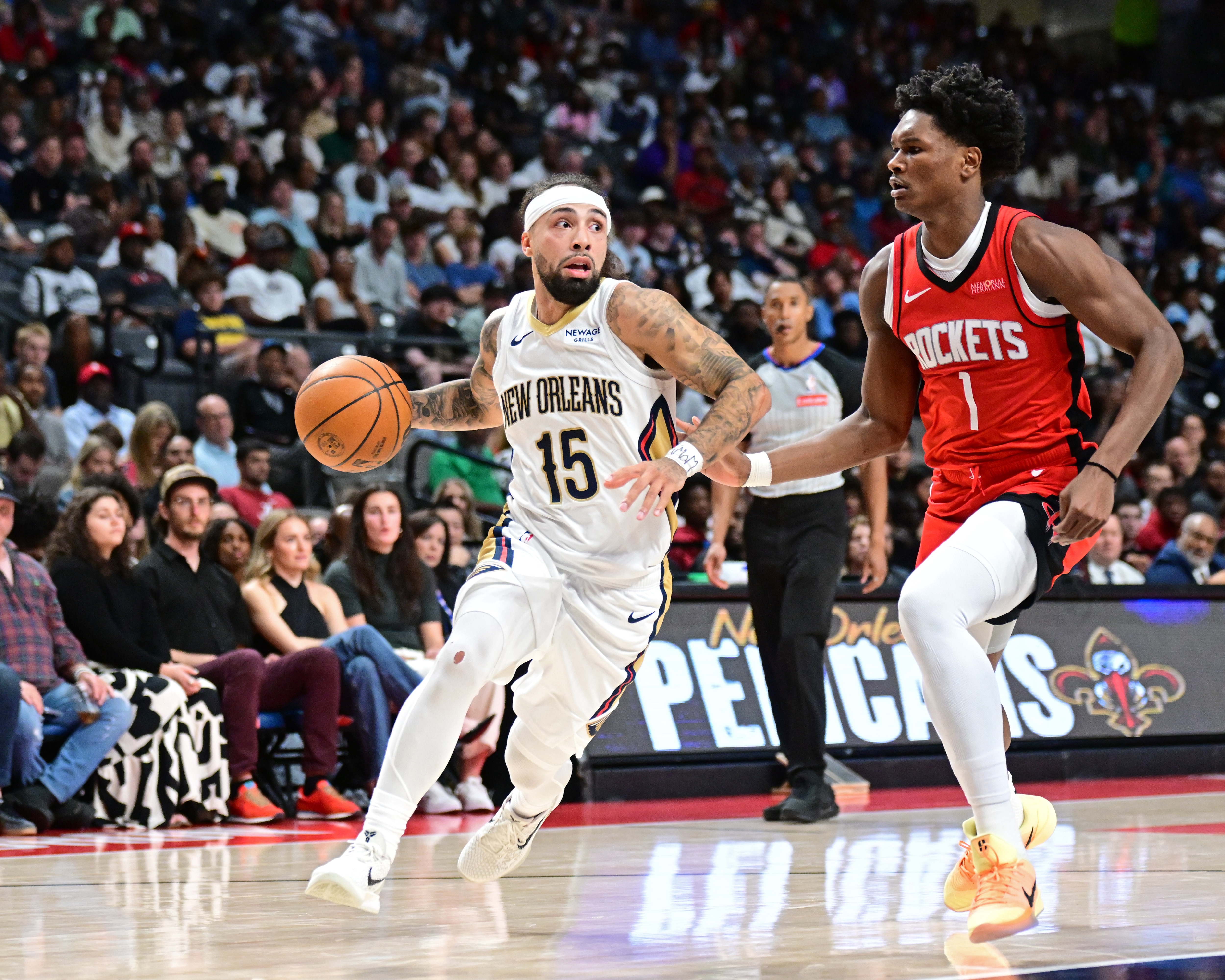 Photos: Pelicans vs. Rockets | Preseason Game Action 10/14/25 | New ...