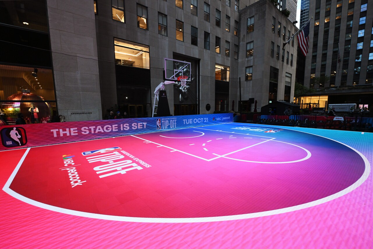 Photos: Pelicans basketball displayed at NBA 30 Rock | New Orleans Pelicans
