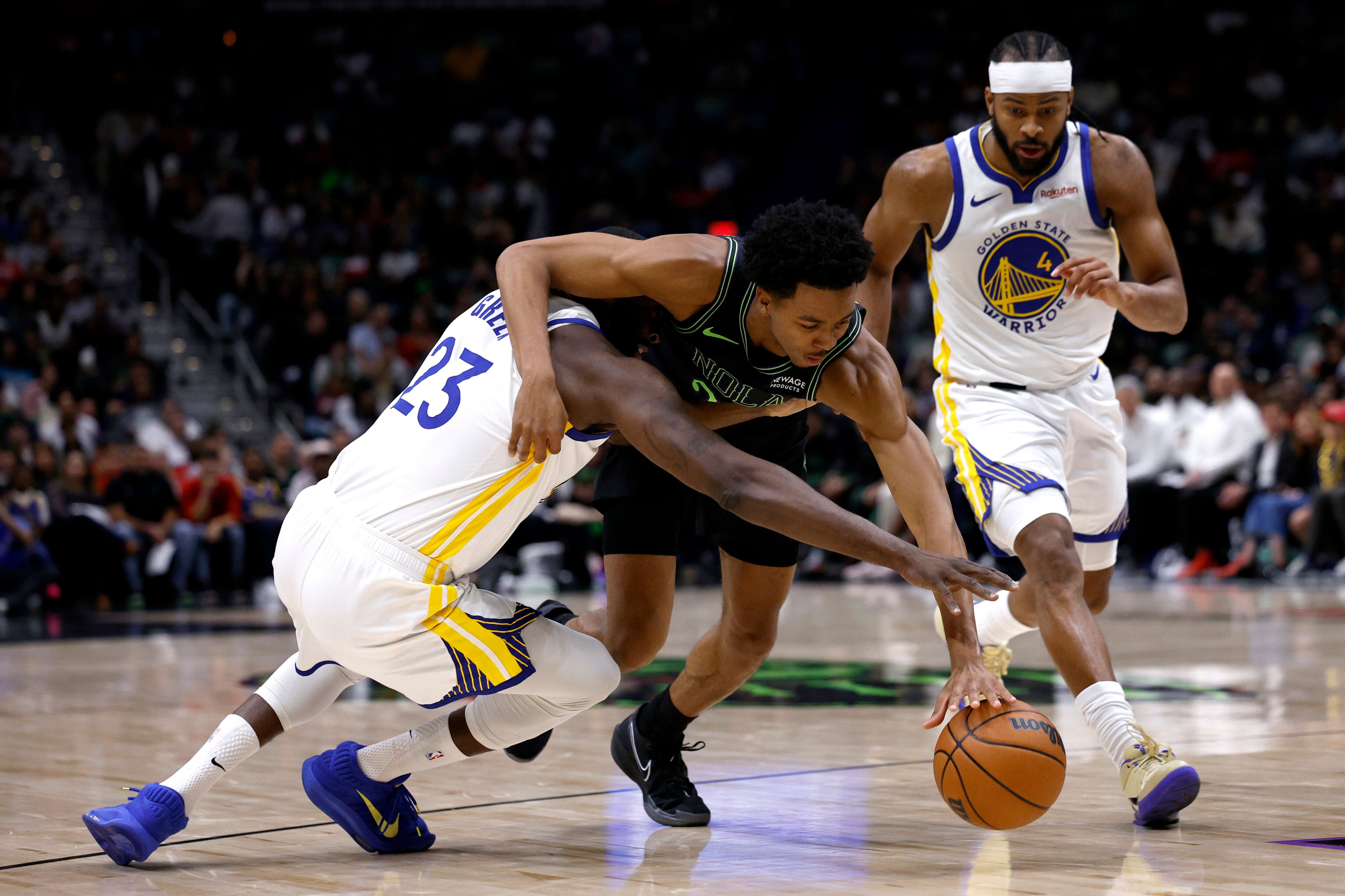 Warriors 124, Pelicans 106: Trey Murphy 20 points | Postgame wrap