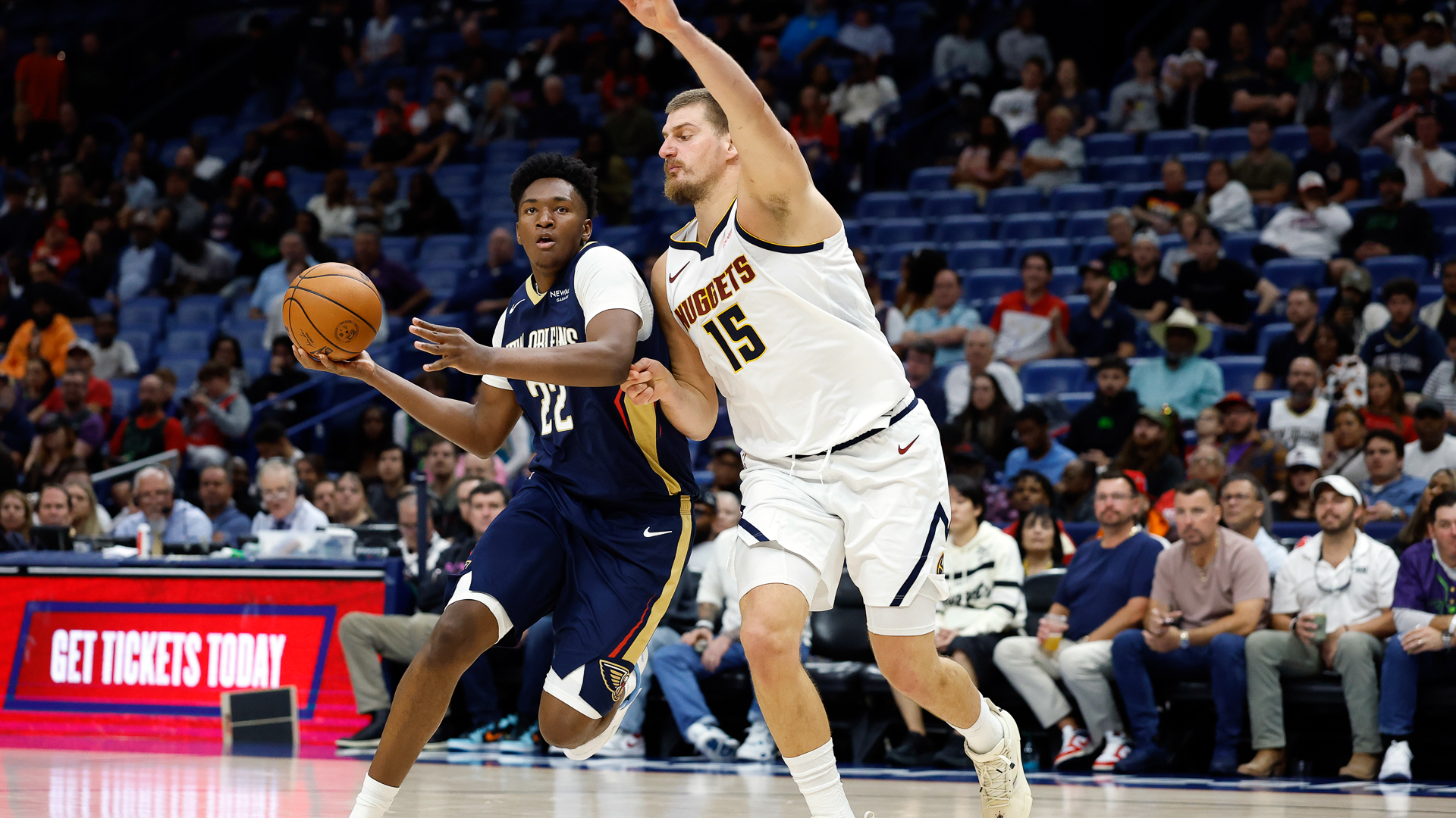 Derik Queen on career high 30 points | Pelicans-Nuggets Postgame 11/19/2025 | New Orleans Pelicans