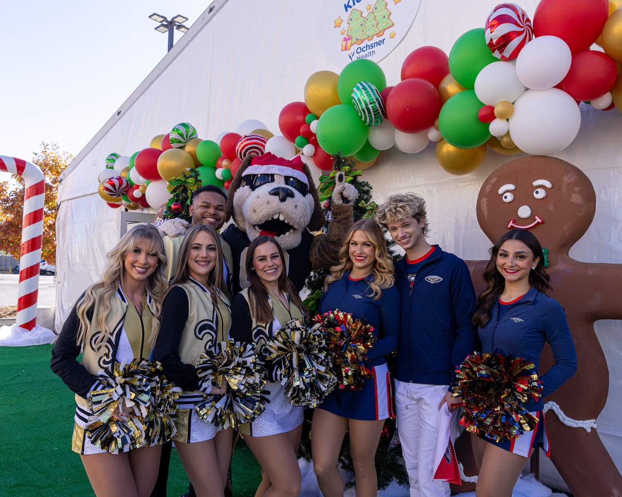 Photos: Gayle Benson's 2025 Month of Giving | New Orleans Pelicans