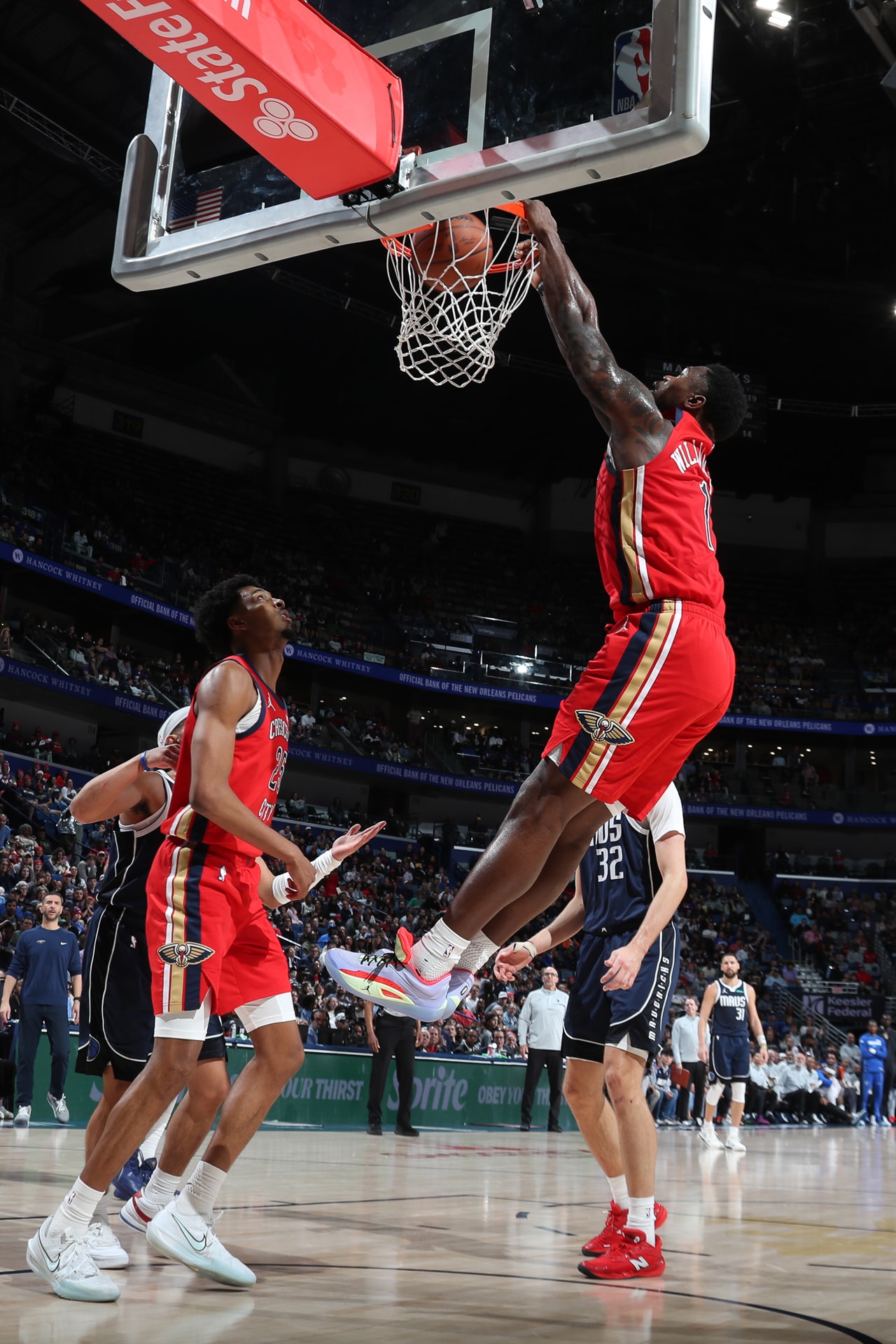 Zion Williamson 2025 26 Pelicans Season In Review Full Recap Stats Gallery Game Action 12 22 2025 Pelicans Vs Mavericks 37 