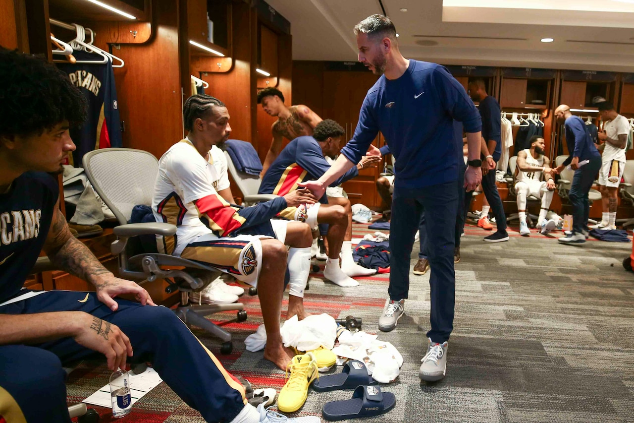 Photos: Pelicans vs. Rockets | Locker Room and Postgame Reactions 12/18 ...