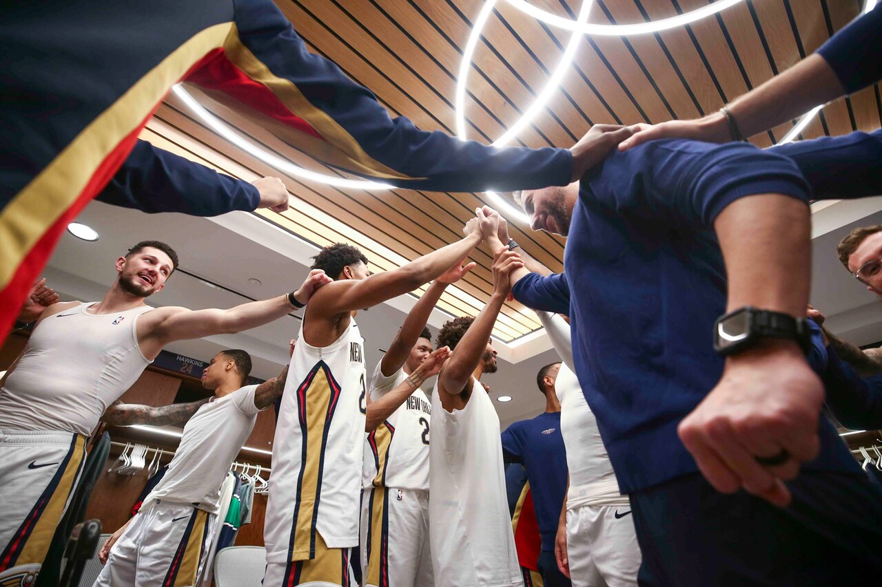 Photos: Pelicans vs. Rockets | Locker Room and Postgame Reactions 12/18 ...