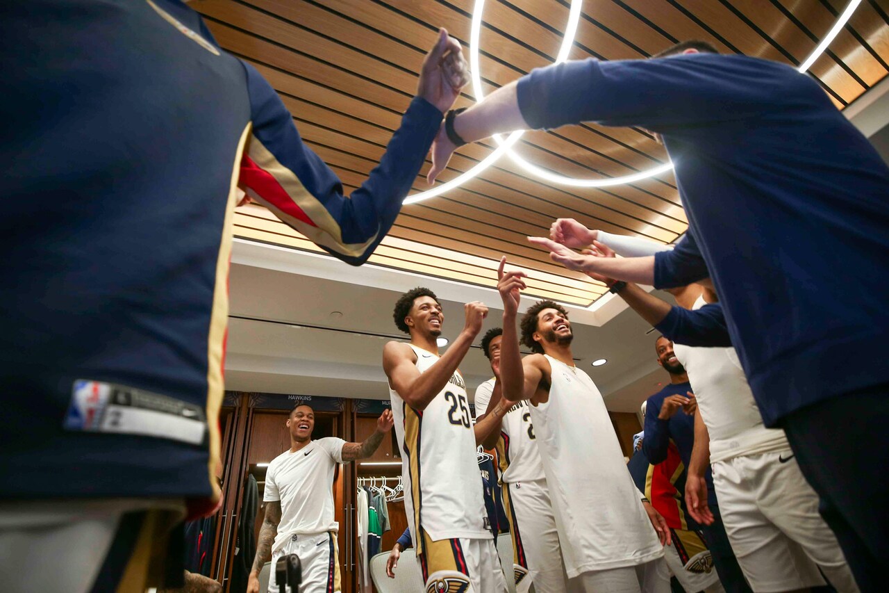 Photos: Pelicans vs. Rockets | Locker Room and Postgame Reactions 12/18 ...