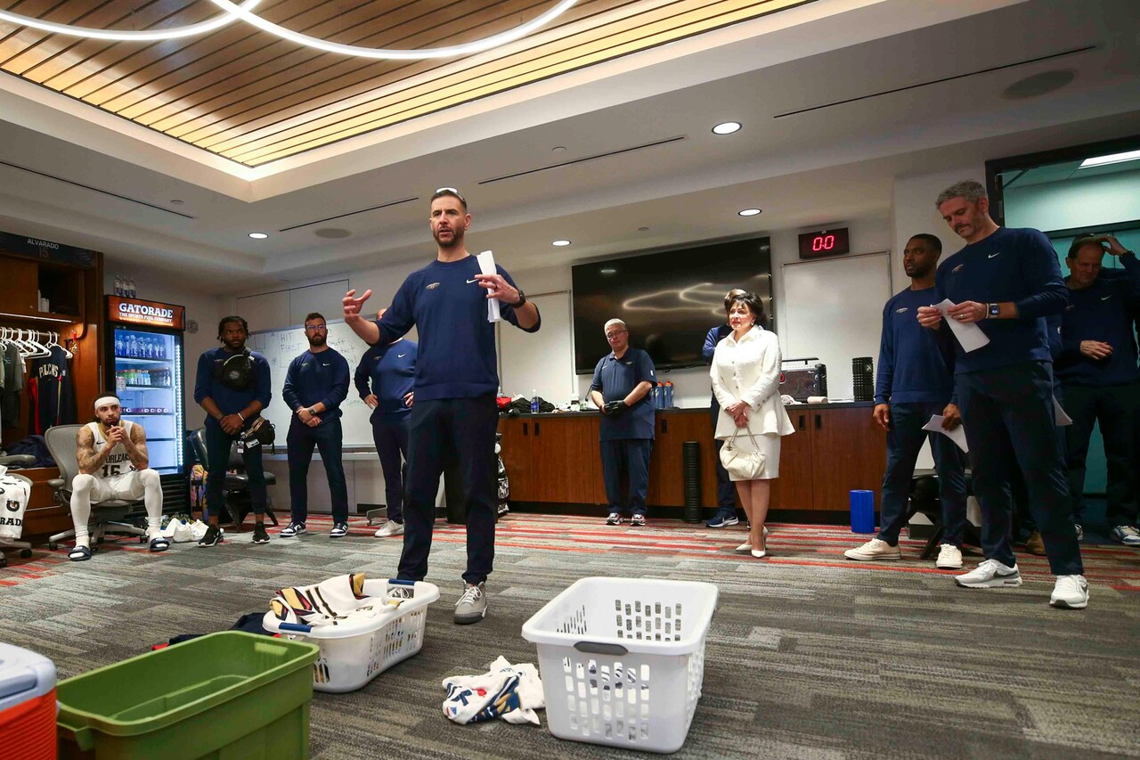 Photos: Pelicans vs. Rockets | Locker Room and Postgame Reactions 12/18 ...