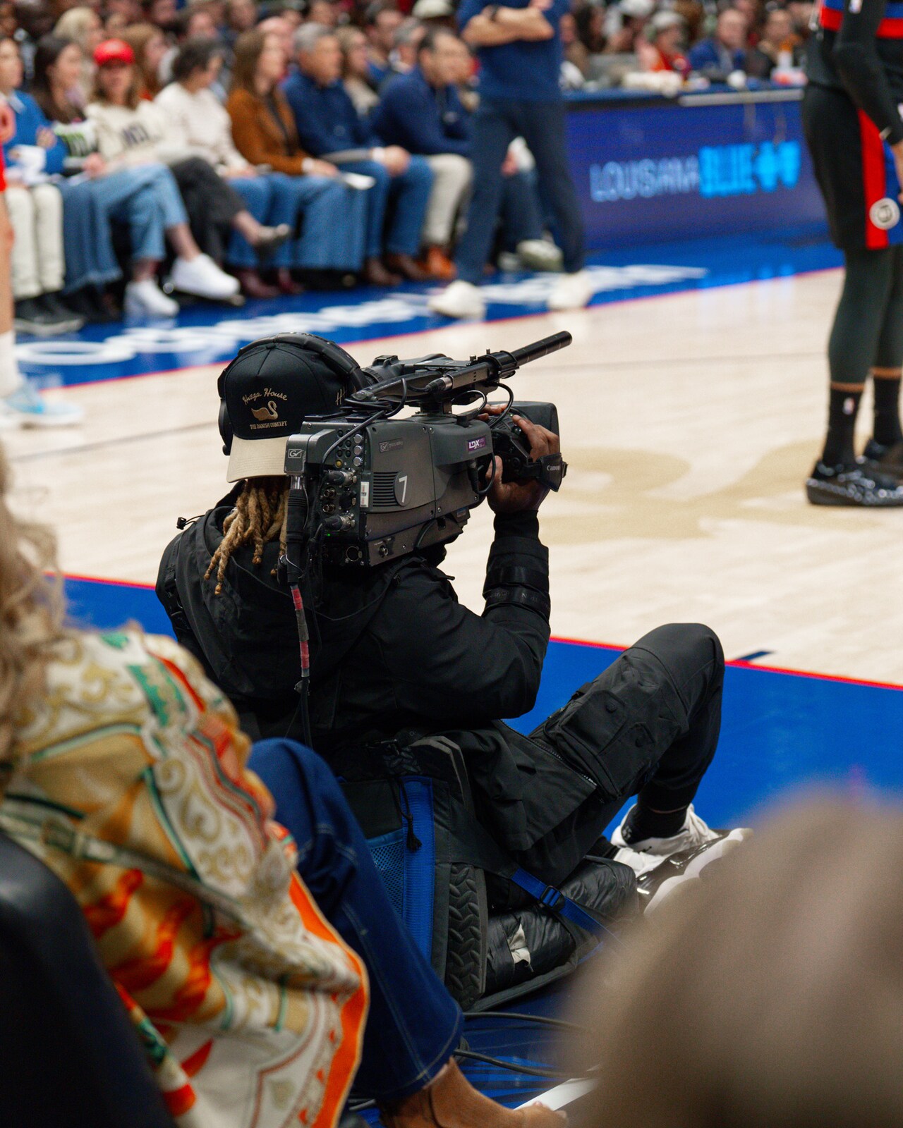 Photos: Saints Justin Reid behind the lens | Pelicans vs. Pistons 1/21 ...
