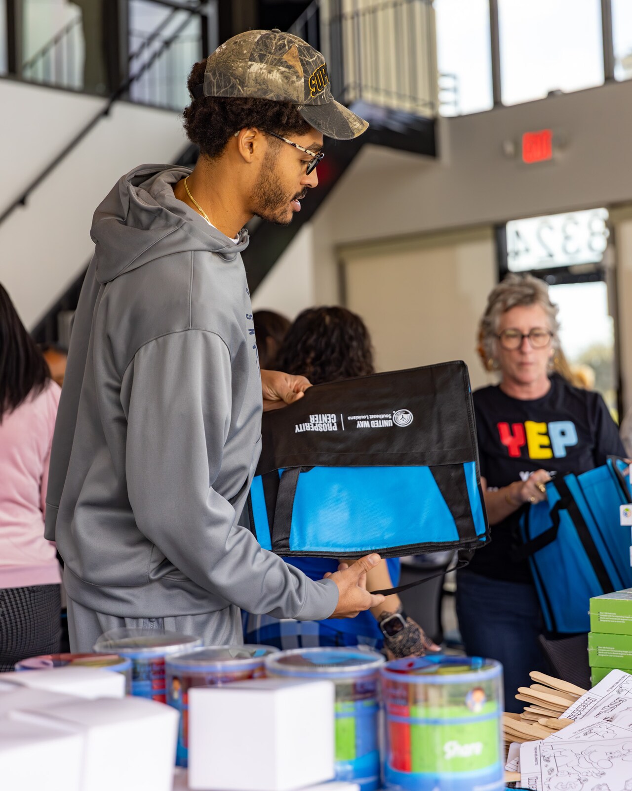 Photos: Jordan Poole, Saddiq Bey participate in NBA Foundation x United ...