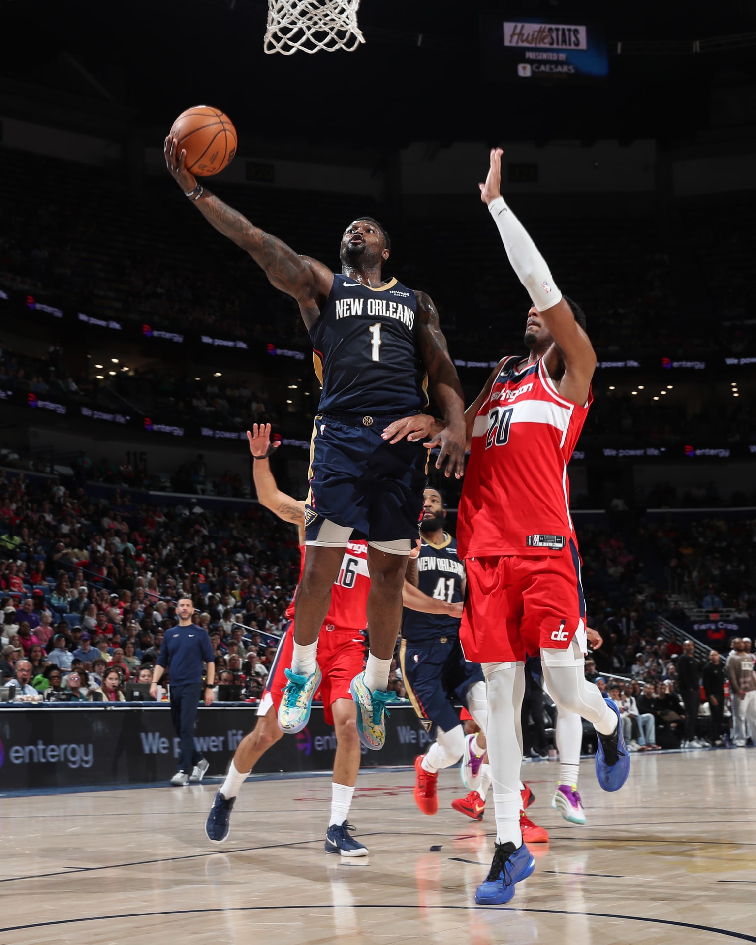 Zion Williamson 2025 26 Pelicans Season In Review Full Recap Stats 20260308 Pelicans Vs Wizards Game Action Gallery 1 