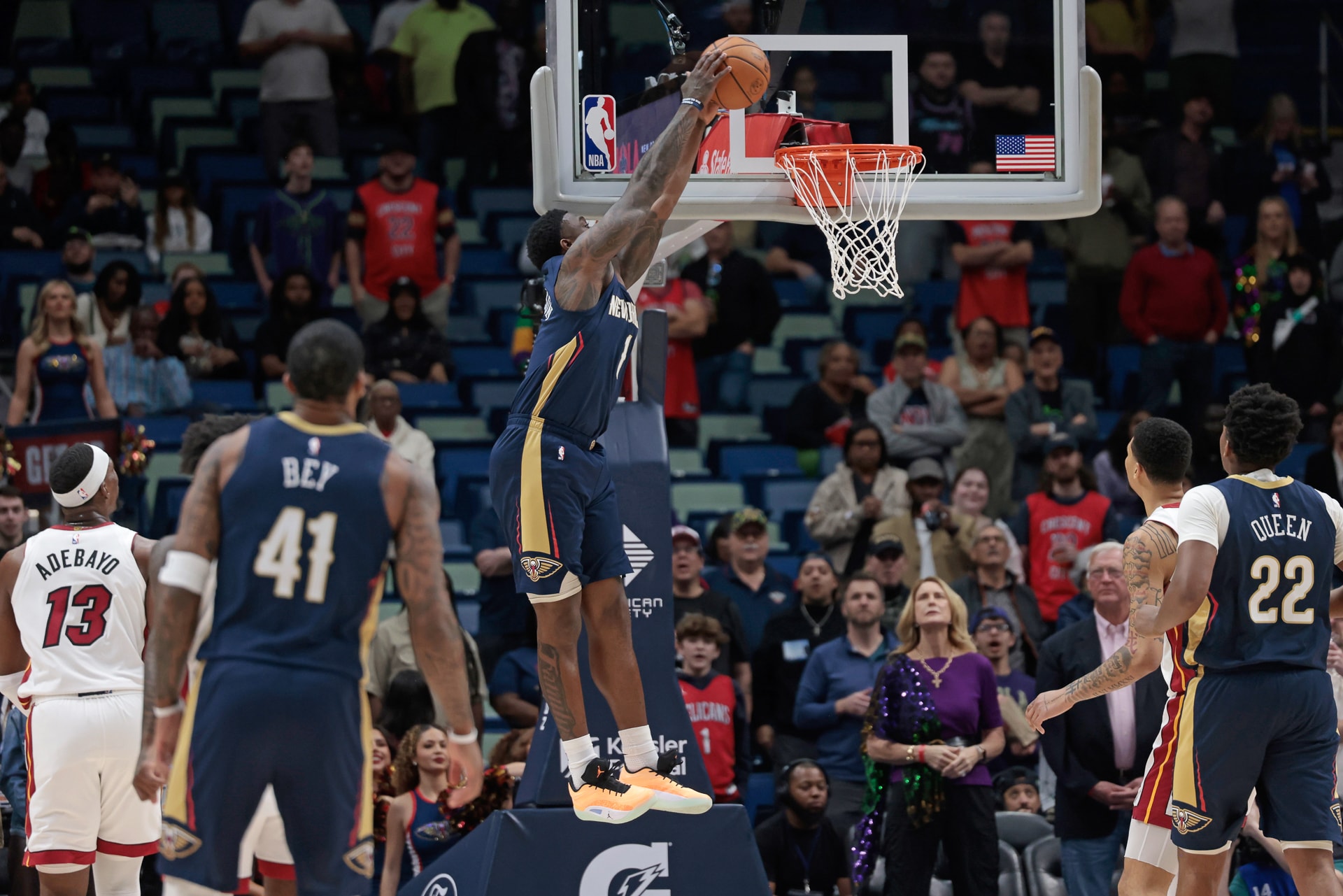 Zion Williamson 2025 26 Pelicans Season In Review Full Recap Stats Game Action Gallery 2 11 2026 Pelicans Vs Heat 27 