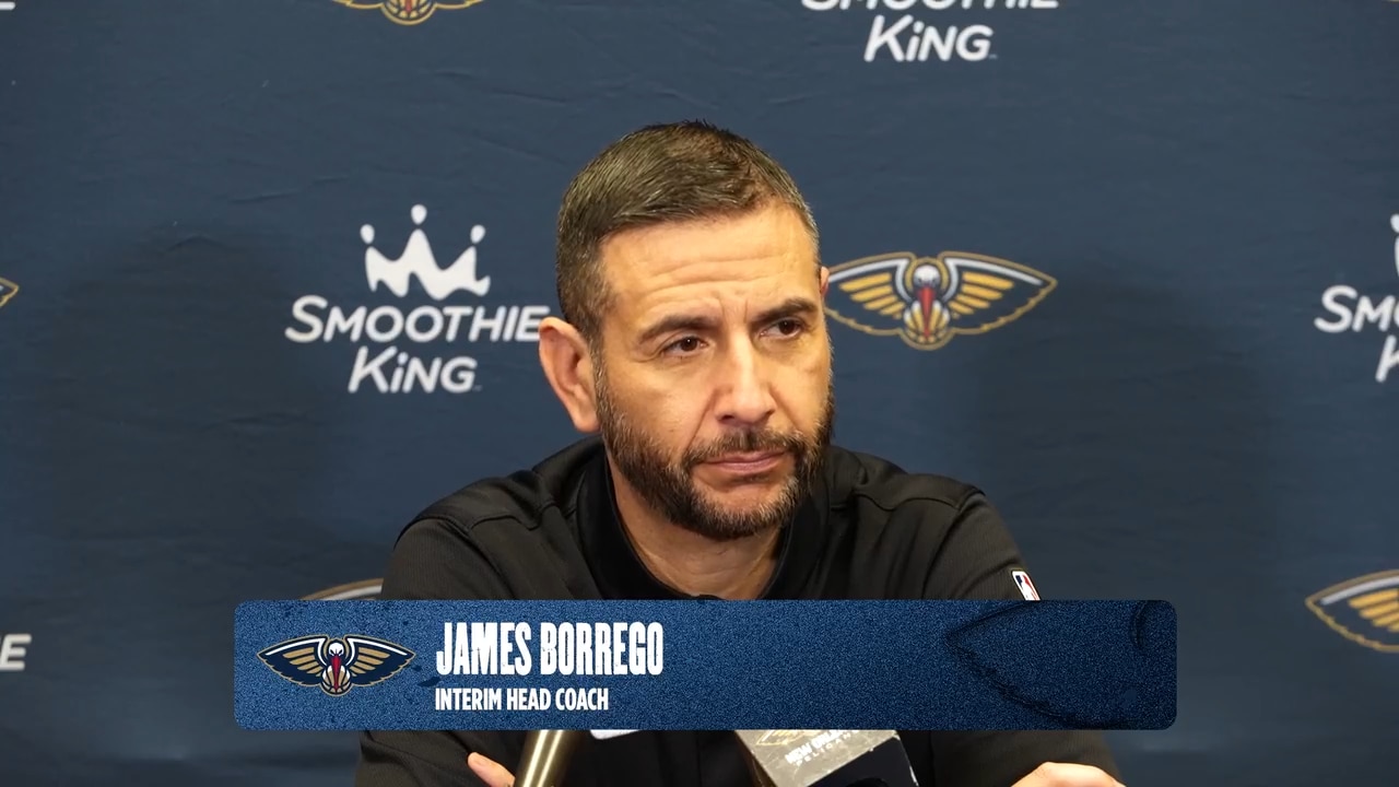 James Borrego | Pelicans-Timberwolves Postgame Interview 2/6/2026 | New ...