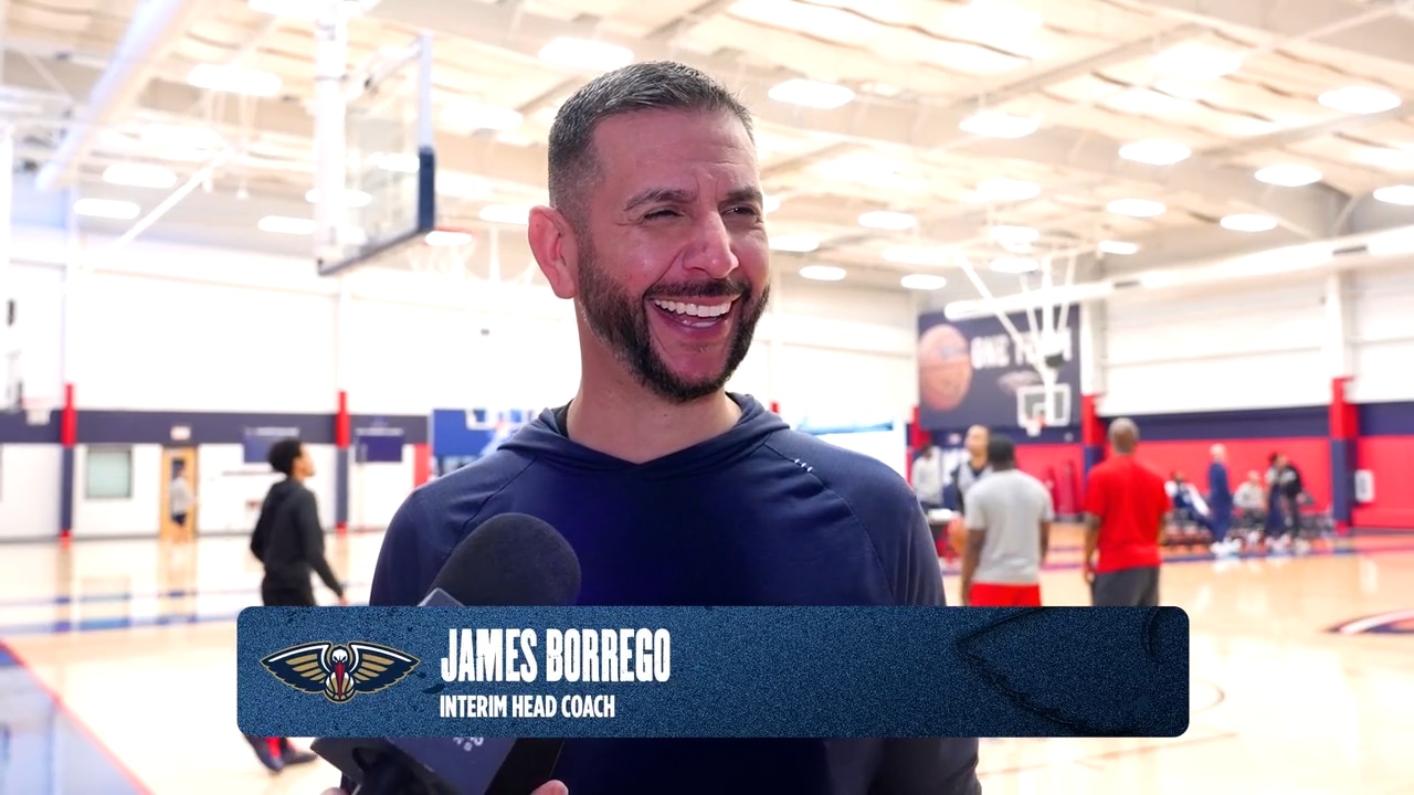 James Borrego on Dejounte Murray, rotation decisions | Pelicans ...