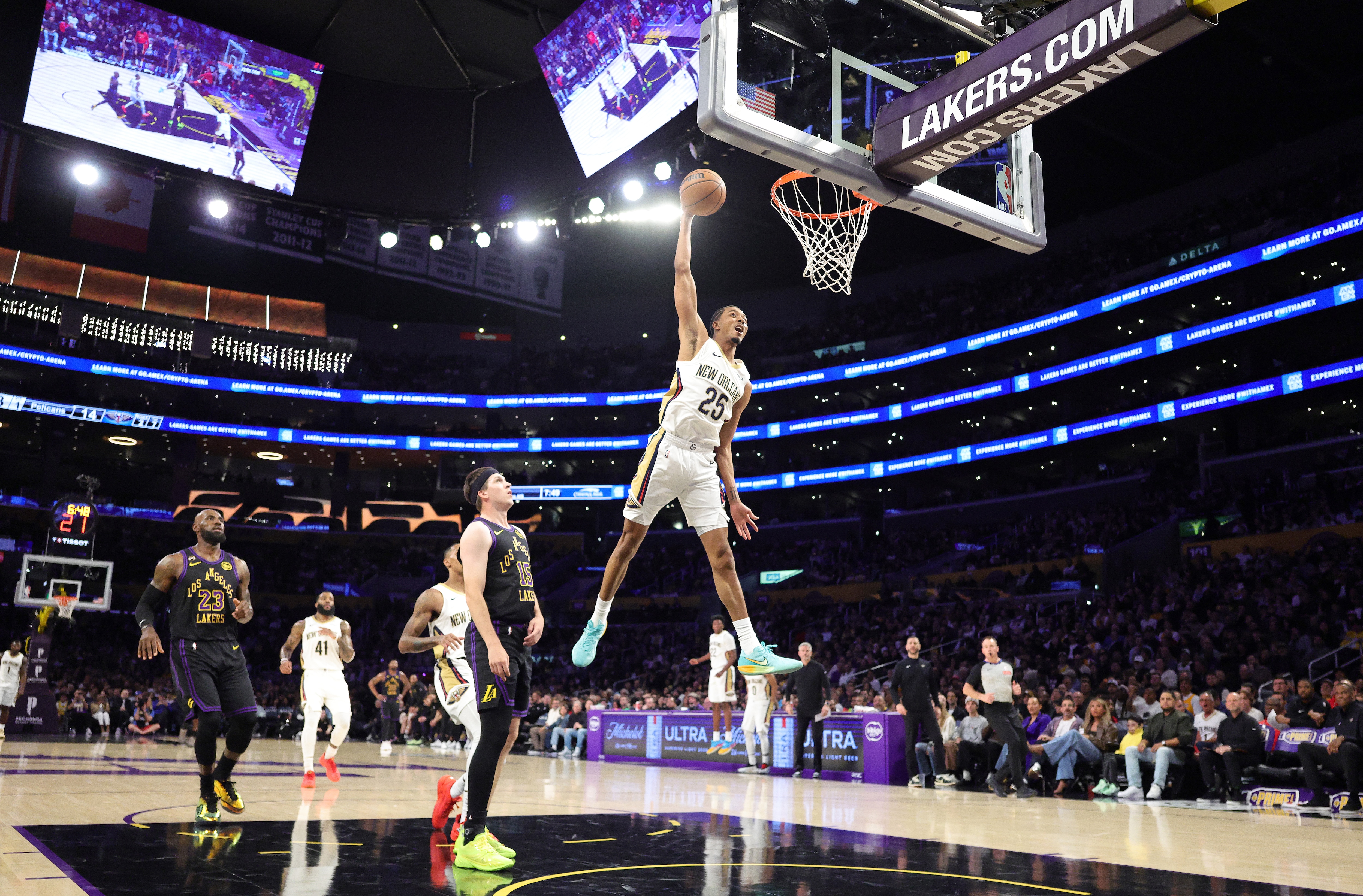 Pelicans vs. Lakers Game Action Photos | March 3, 2026