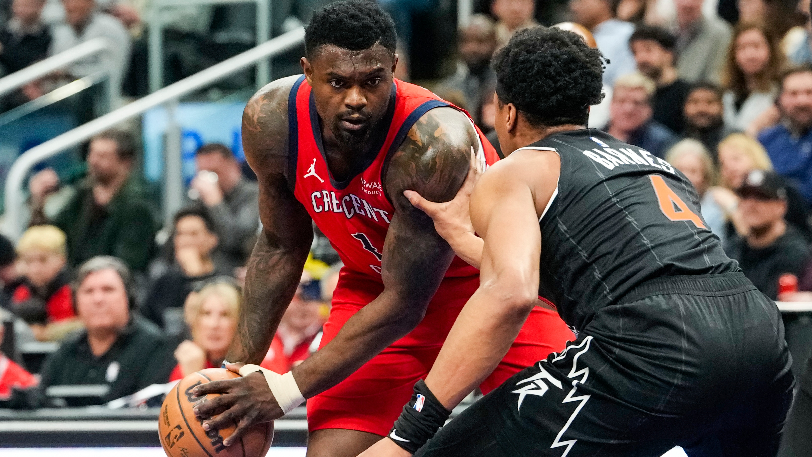 Zion Williamson motivated to make his playoff debut next season