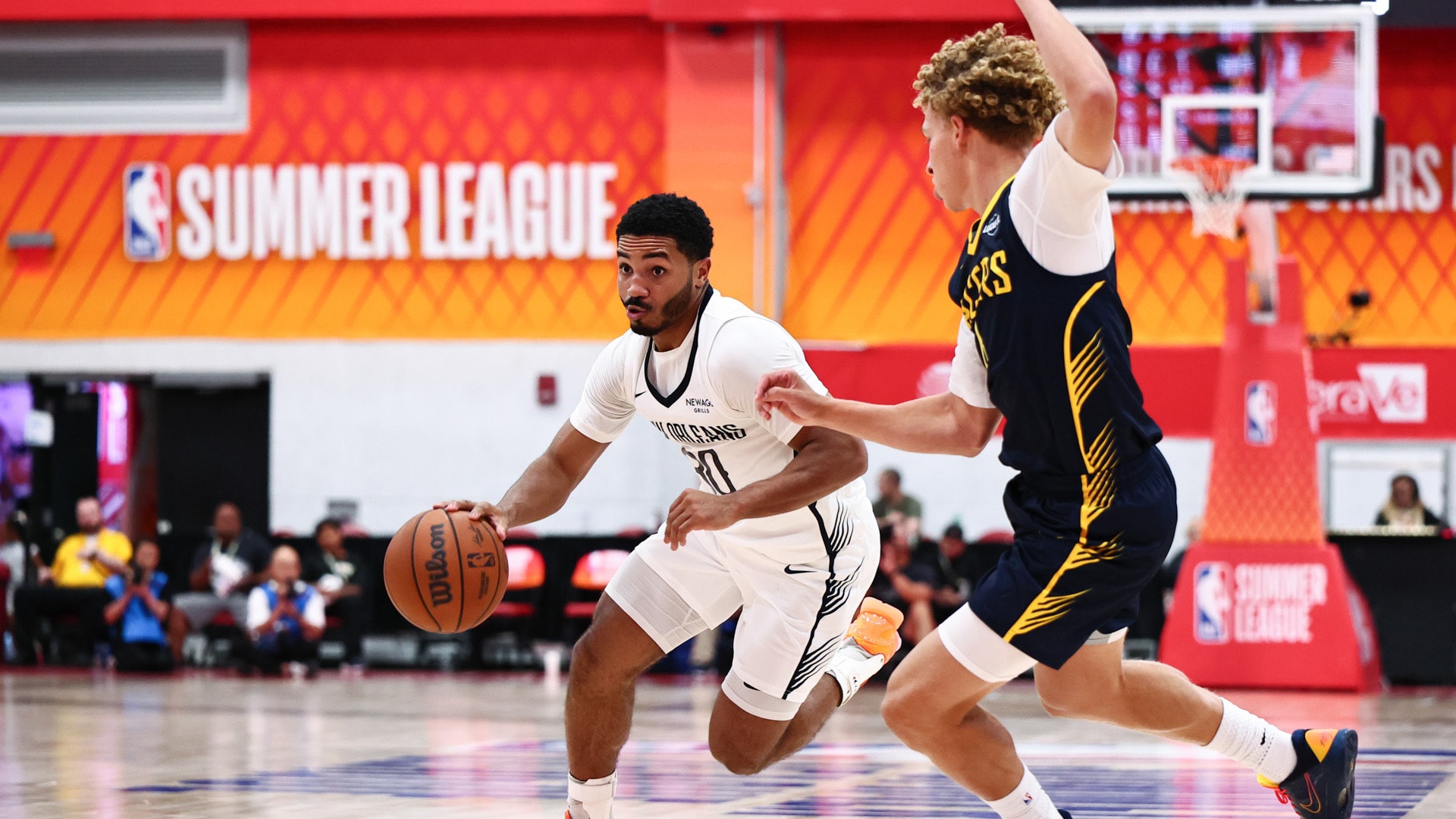 Dominique Daniels Jr. dazzles in Pelicans Summer League win
