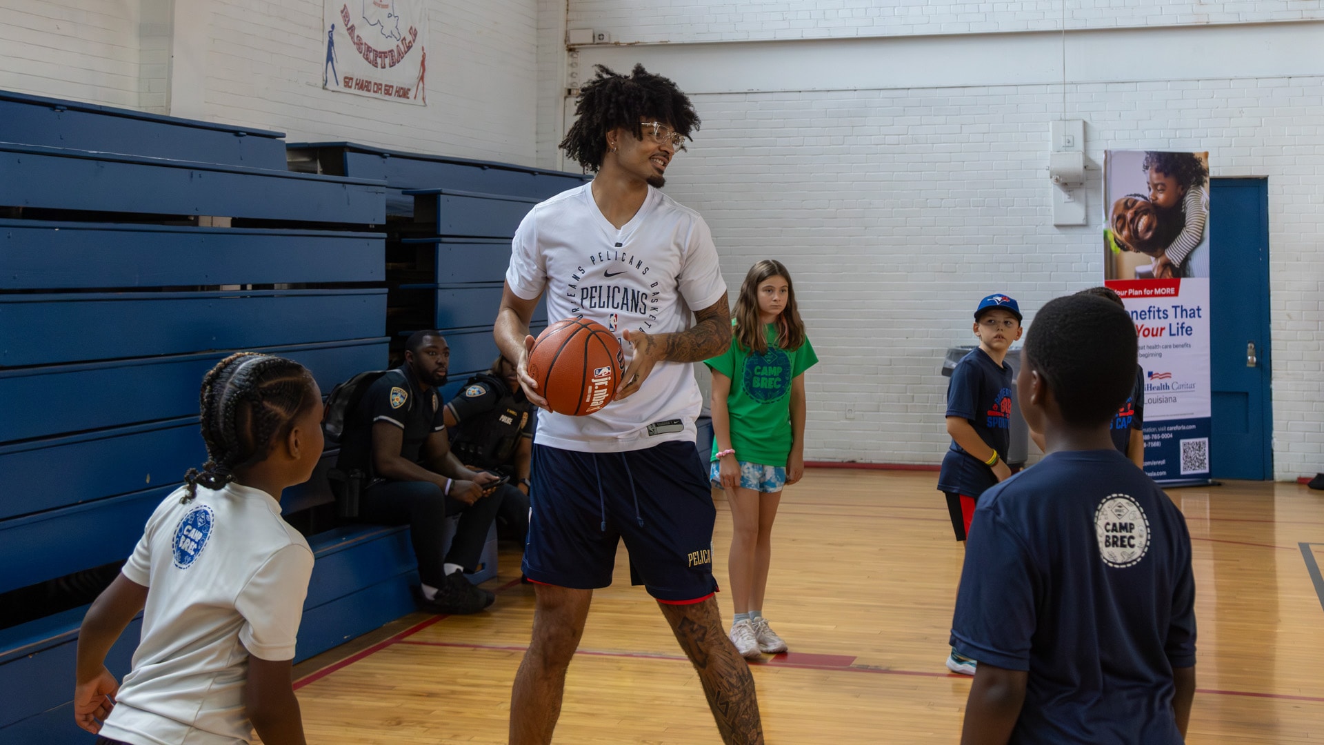 Pelicans and AmeriHealth Caritas Launch 2026 Summer Basketball Clinic