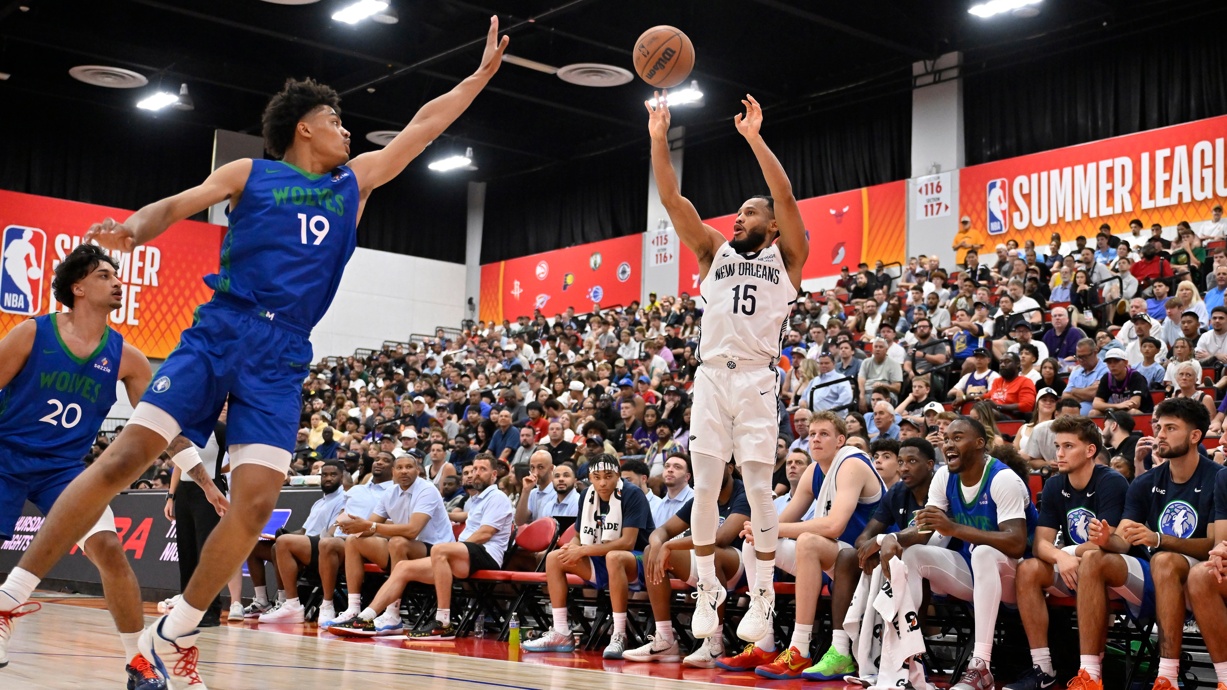 Pelicans starting backcourt excellent in Vegas opener vs. Timberwolves