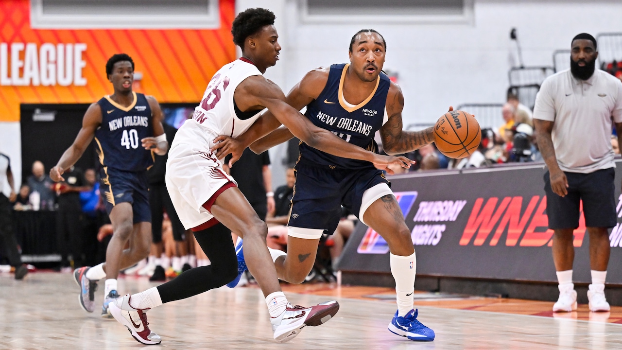 Cavaliers 82, Pelicans 77: Markquis Nowell 20 points | Summer league ...