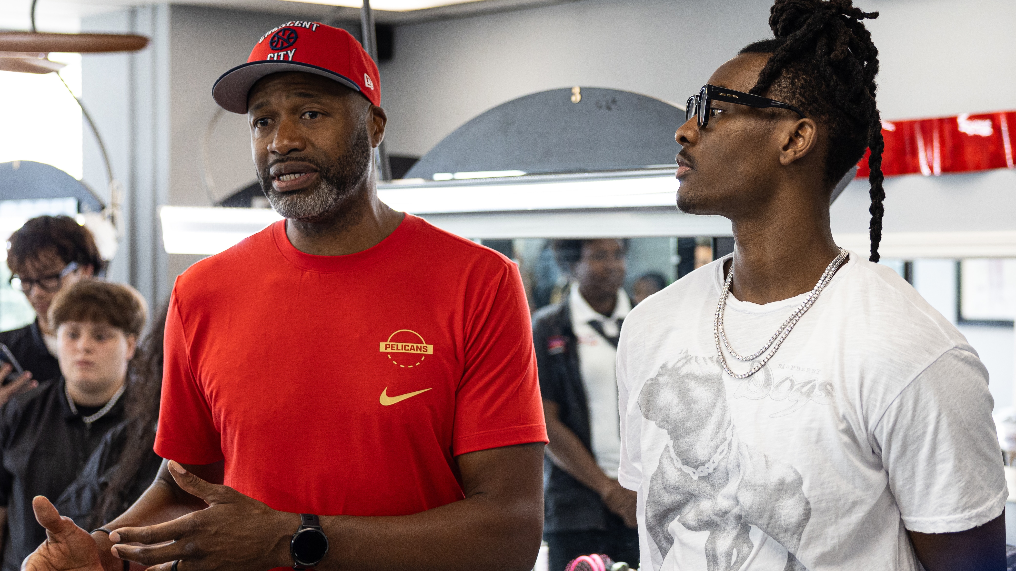 Pelicans, Jamahl Mosley, Jaron Pierre Jr. enjoy hosting back-to-school event for New Orleans students