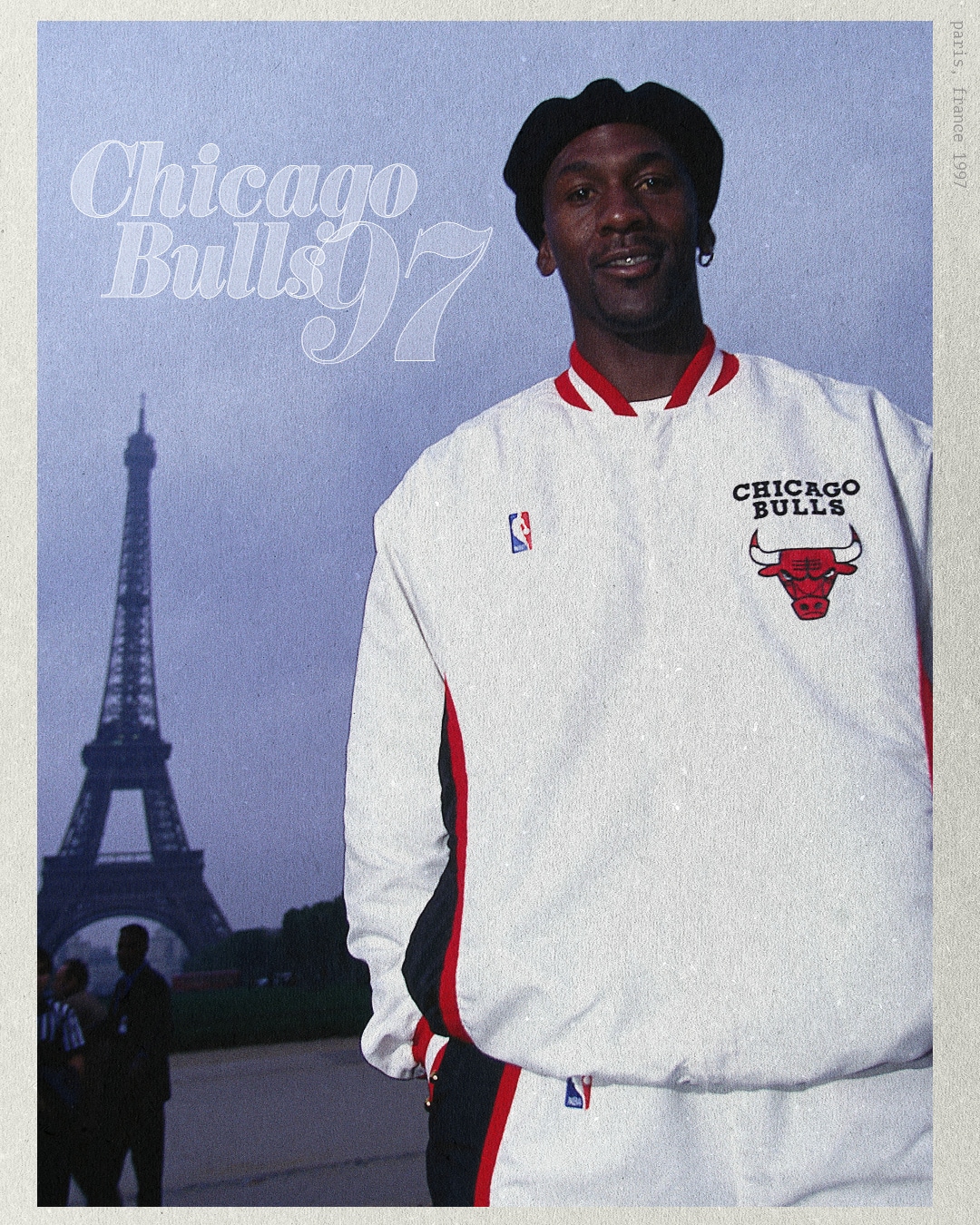 The new PSG font is also inspired by Michael Jordan's Chicago Bulls