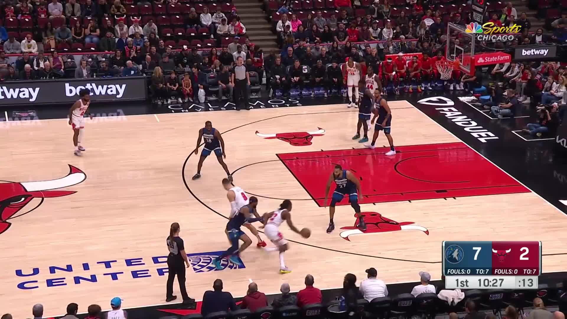 Long three from Coby! | Chicago Bulls