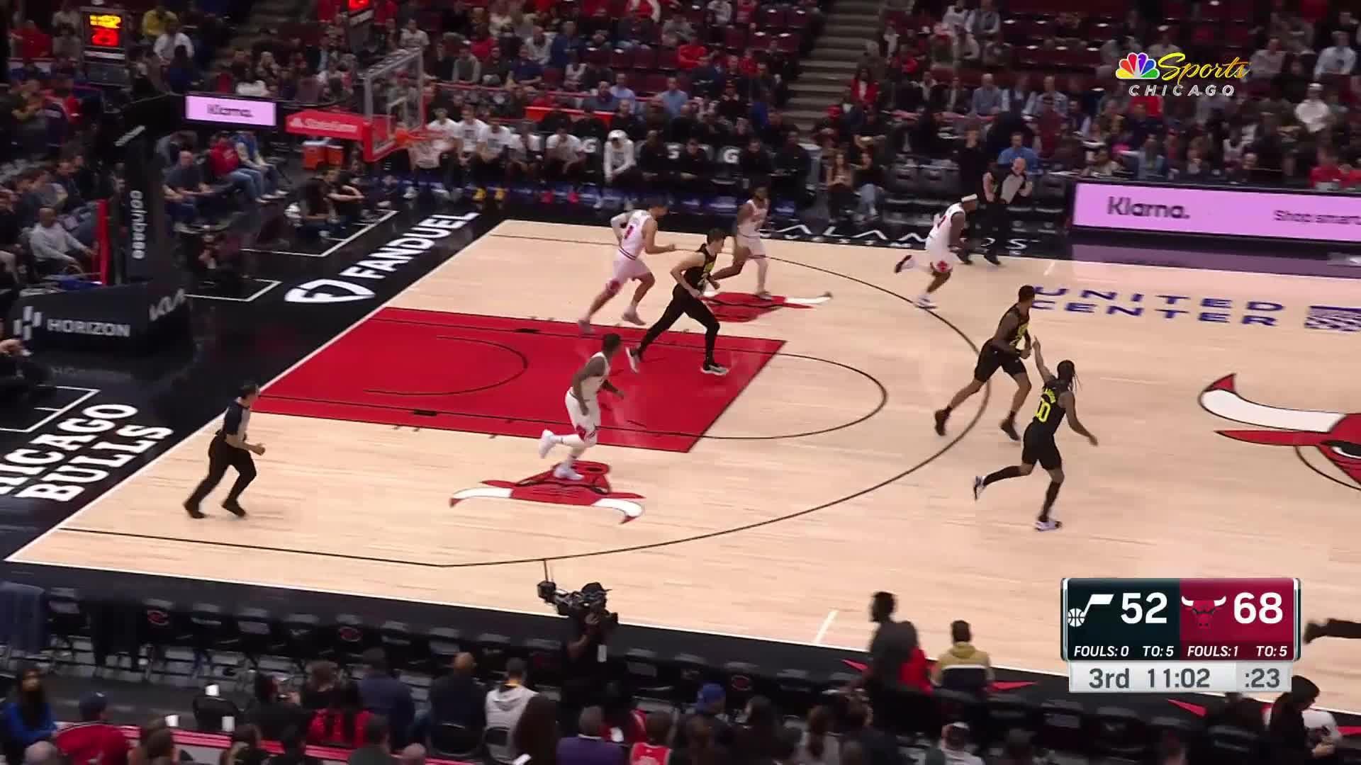 Zach LaVine stepback three | Chicago Bulls