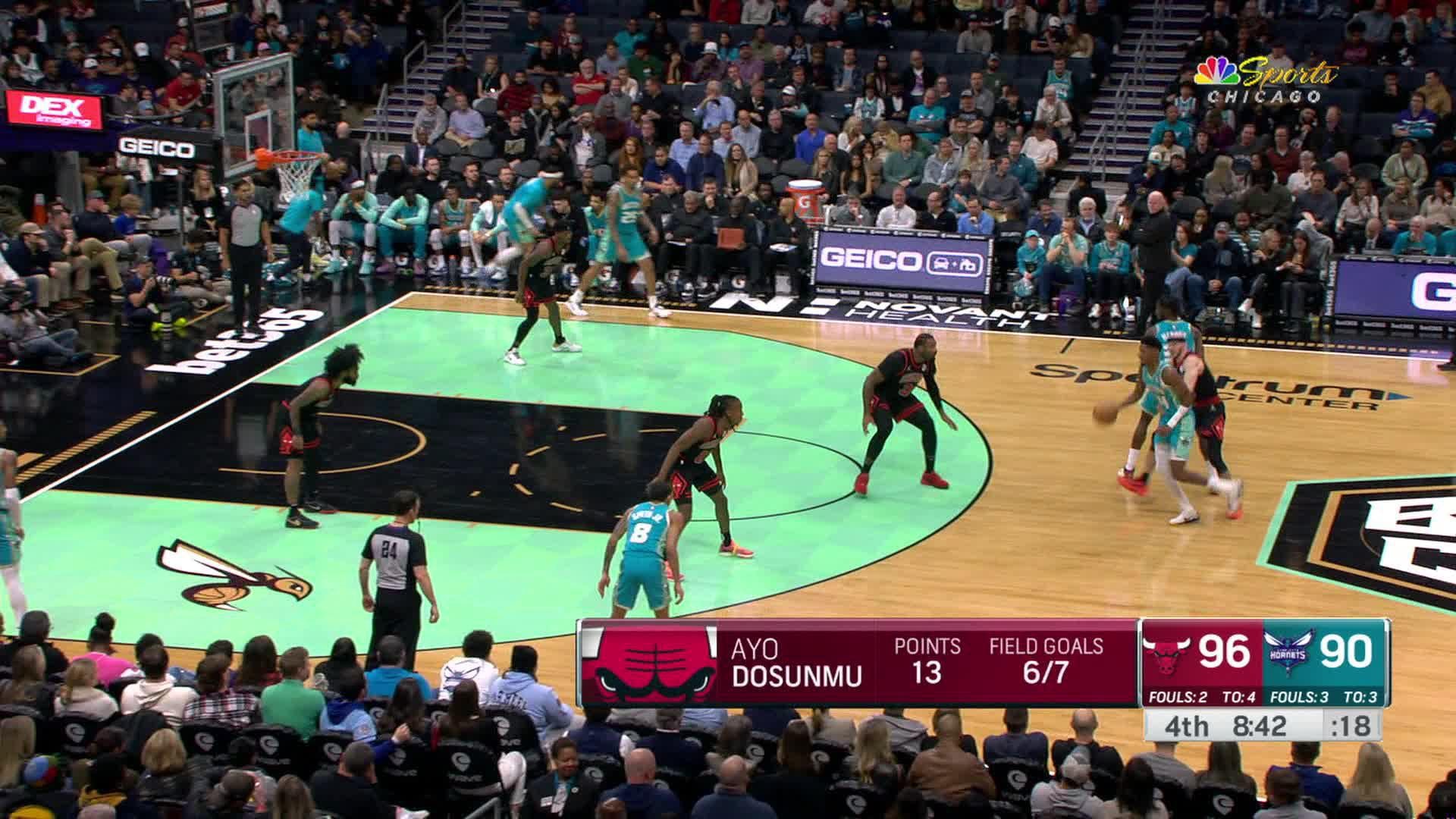 Coby long pass to Ayo | Chicago Bulls