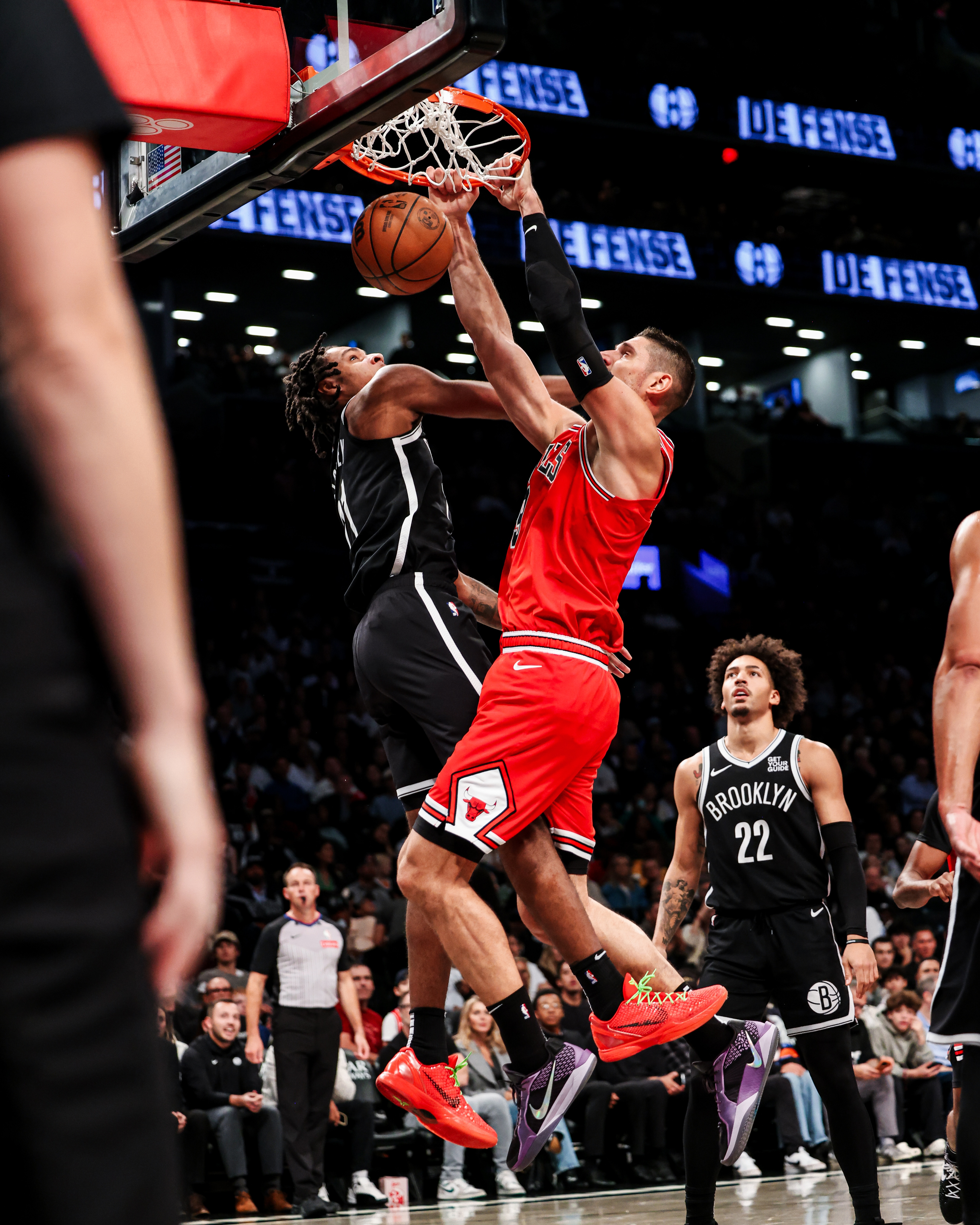 Bulls comeback falls short against Brooklyn, Vučević scores 28