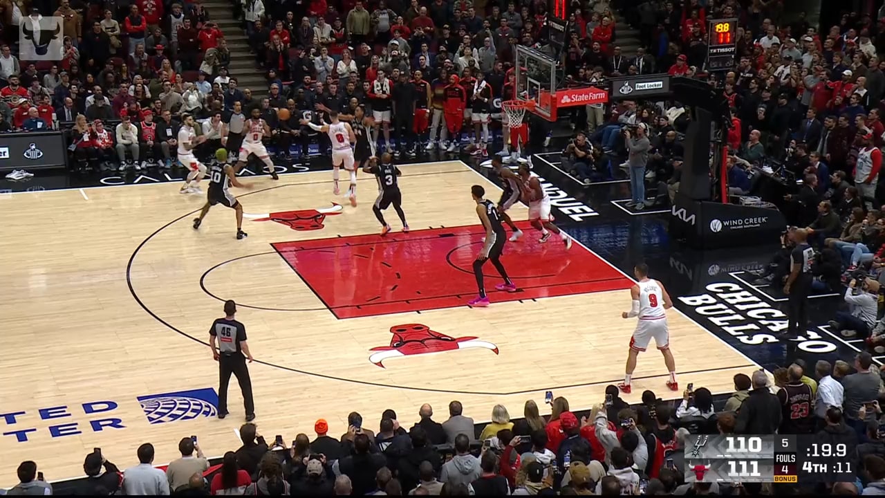 San Antonio Spurs vs Chicago Bulls Jan 6, 2025 Game Summary