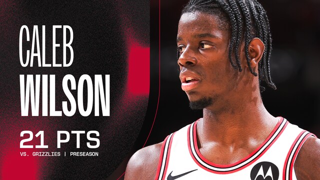 Caleb Wilson scores 21 in his second Preseason game! | Chicago Bulls
