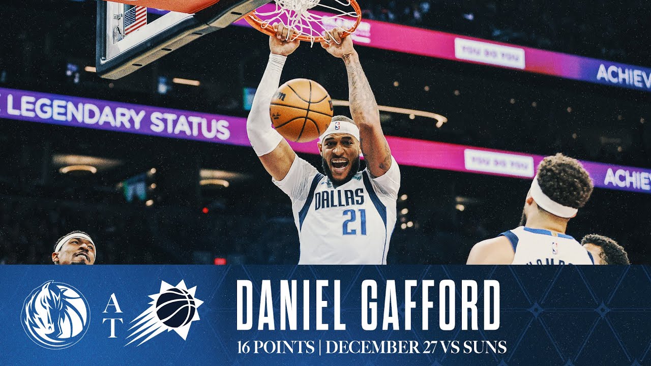 Daniel Gafford ForwardCenter Dallas Mavericks