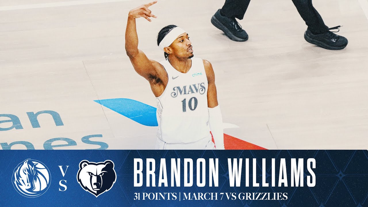 Brandon Williams Guard Dallas Mavericks NBA brandon-williams-guard-dallas-mavericks-nba
