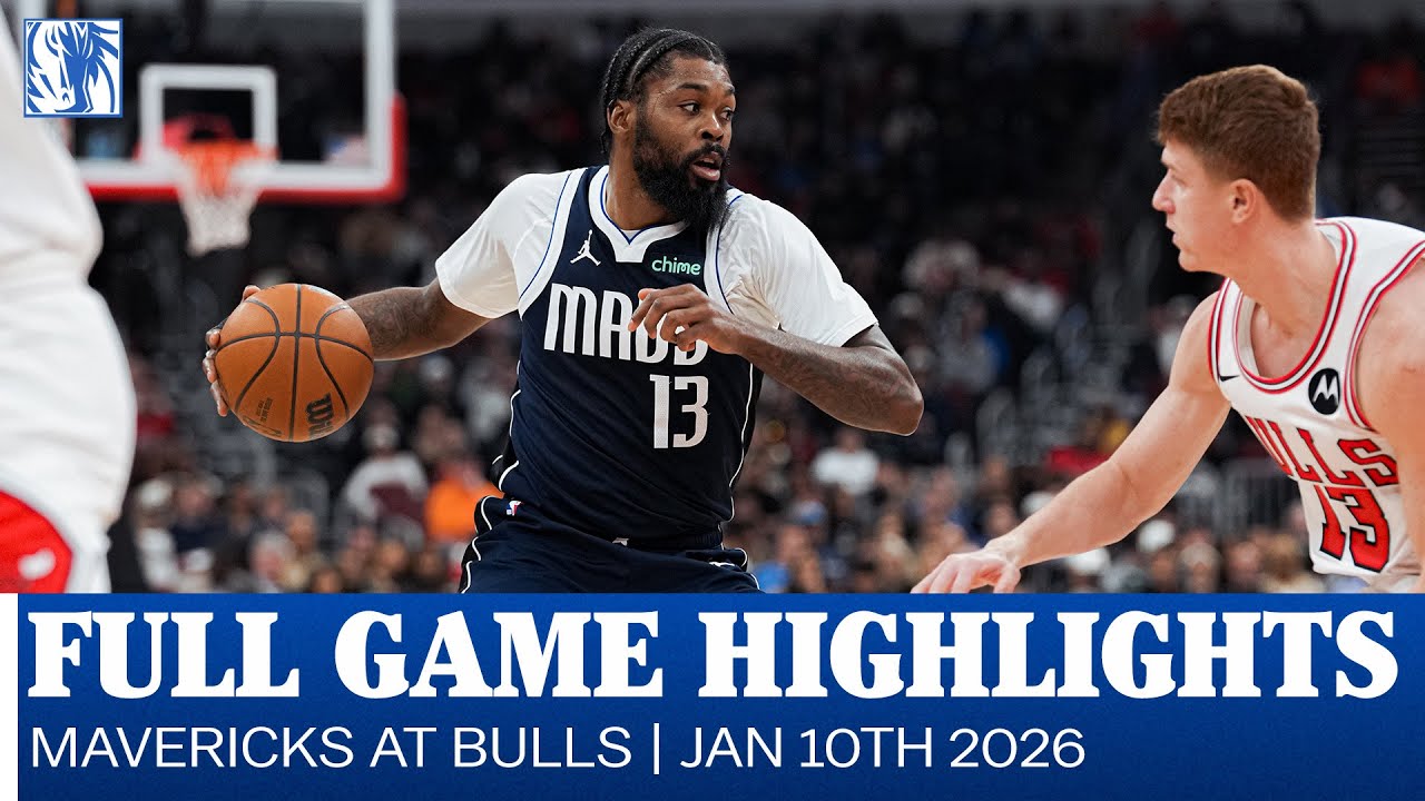 Dallas Mavericks Vs Chicago Bulls Jan 10 2026 Game Summary Mavericks Highlights At Chicago Bulls January 10 2026 