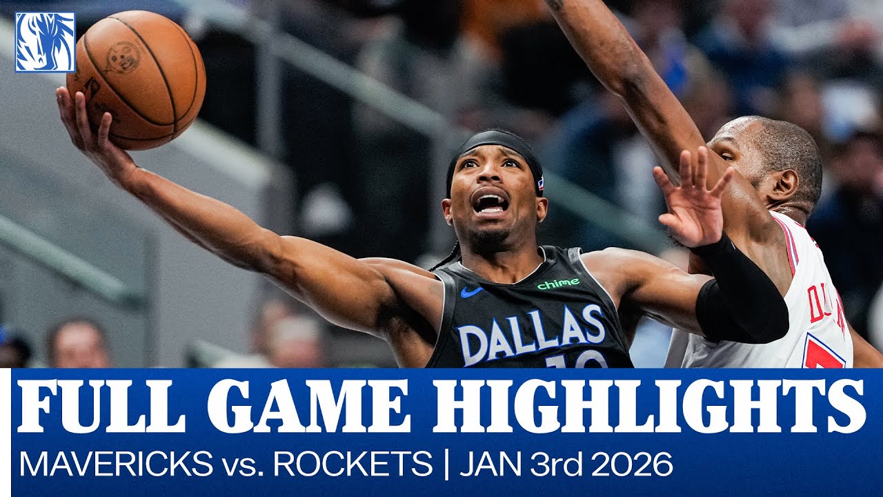 Houston Rockets vs Dallas Mavericks Jan 3, 2026 Game Summary
