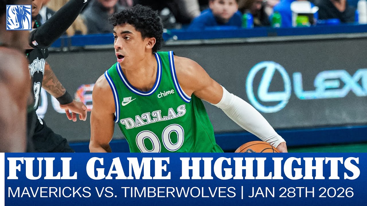 Minnesota Timberwolves vs Dallas Mavericks Jan 28, 2026 Game Details