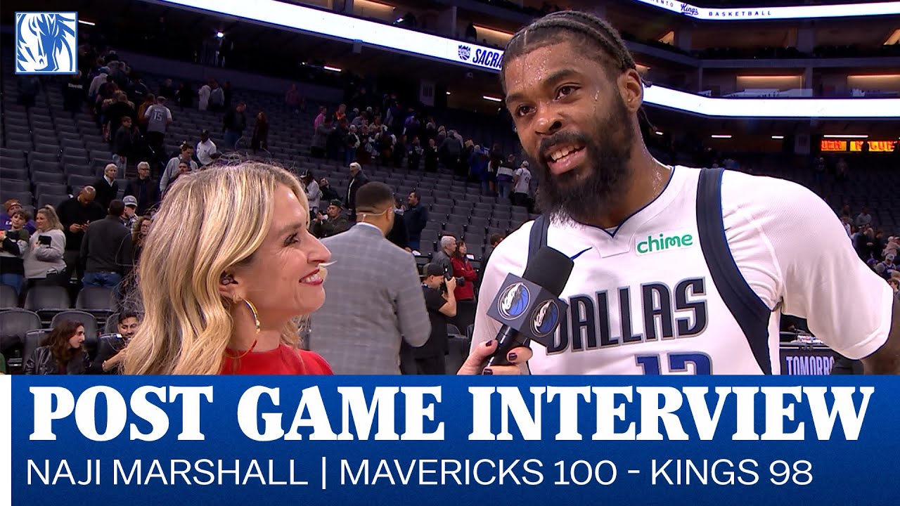 Naji Marshall Post Game Interview at Sacramento Kings | January 6, 2026 ...