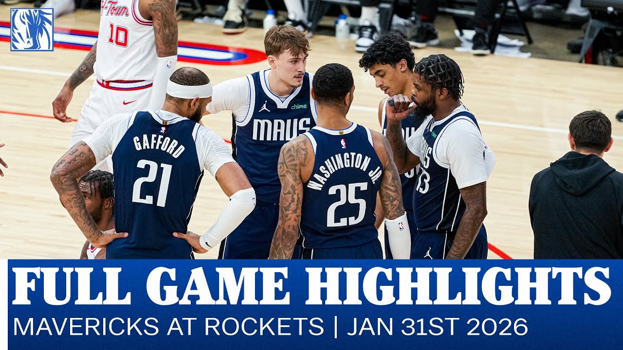 Dallas Mavericks Vs Houston Rockets Jan 31 2026 Game Summary Mavericks Highlights At Houston Rockets January 31 2026 