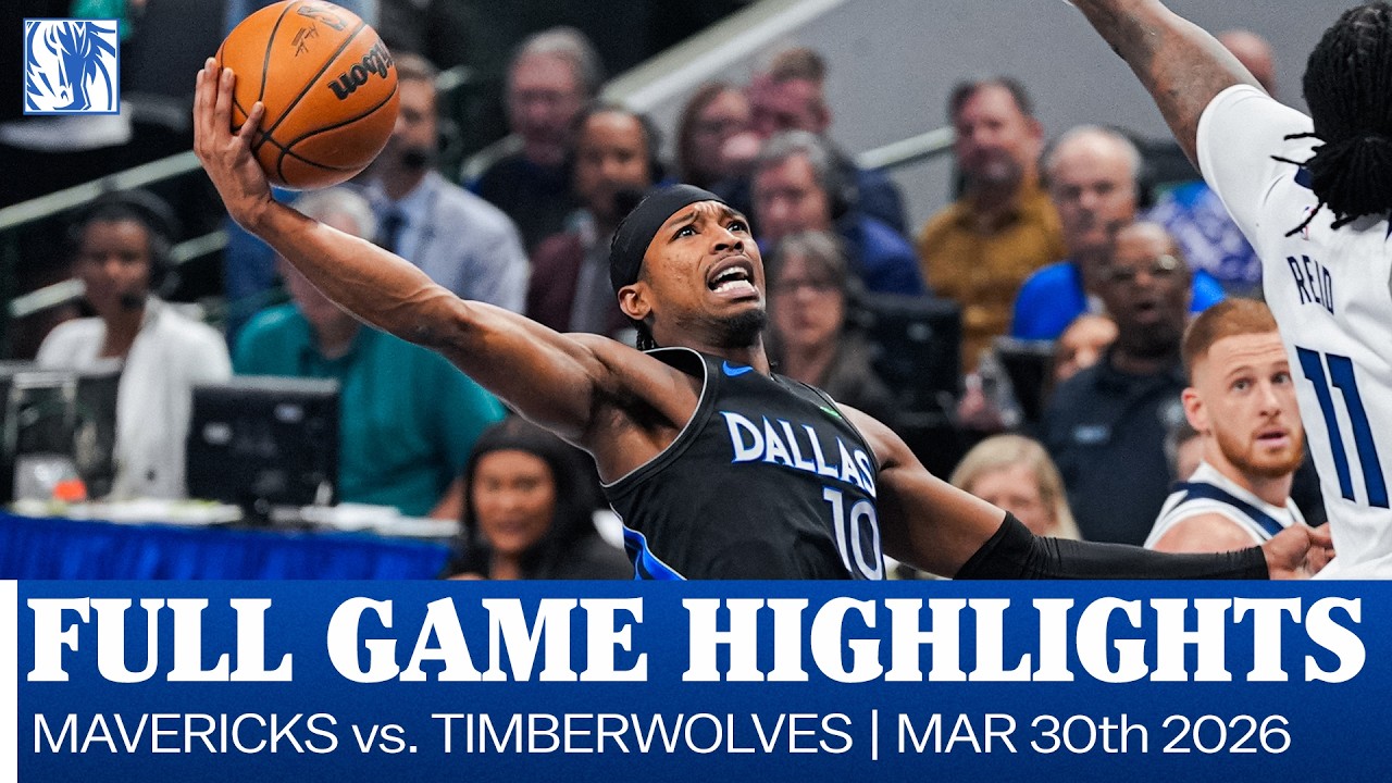 Minnesota Timberwolves vs Dallas Mavericks Mar 30, 2026 Game Summary