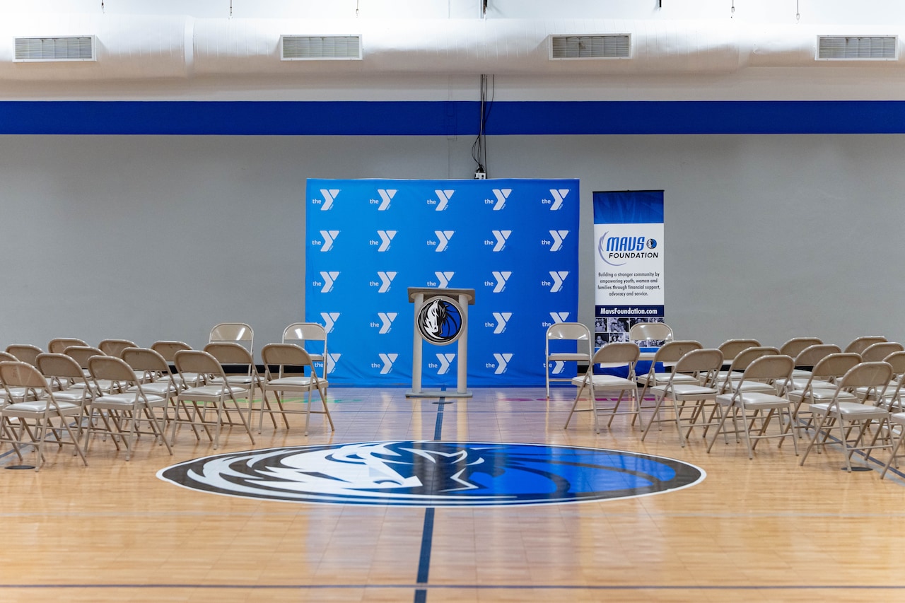Mavs Celebrate 35th North Texas Court Dedication with Grand Opening at ...