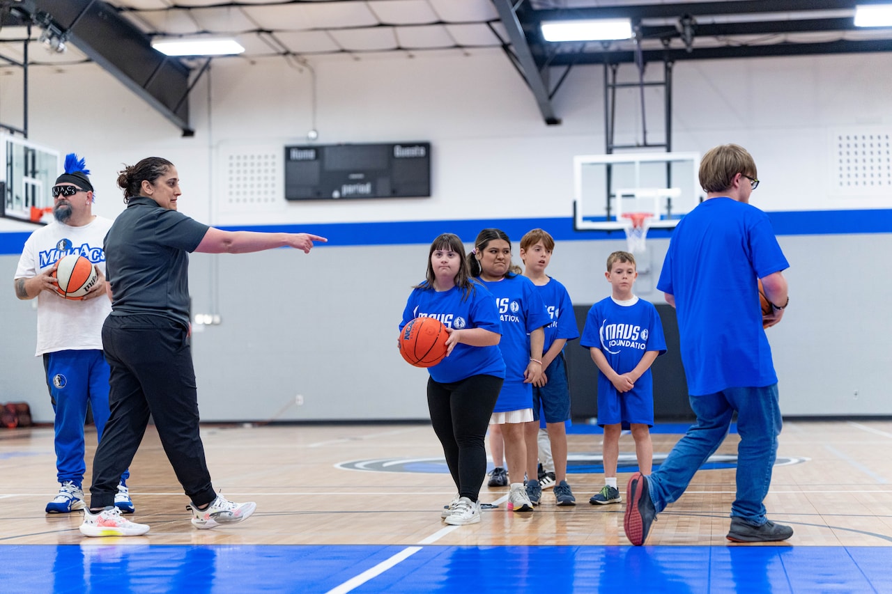 Mavs Celebrate 35th North Texas Court Dedication with Grand Opening at ...