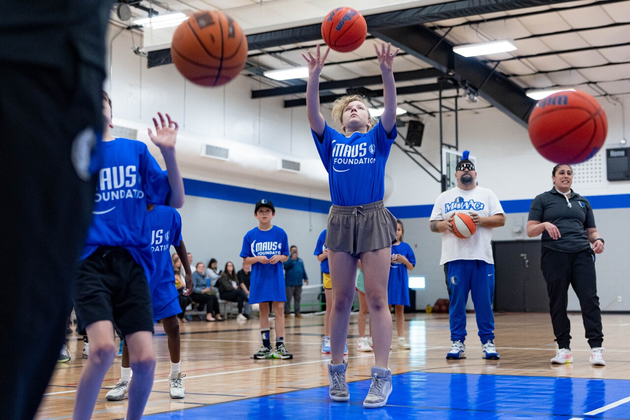 Mavs Celebrate 35th North Texas Court Dedication with Grand Opening at ...
